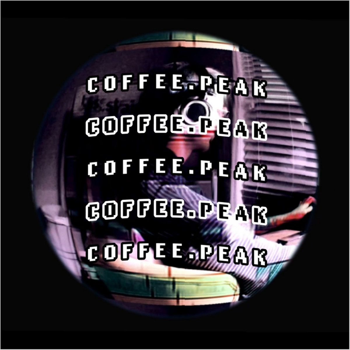 profile of artist wearing headphones and stylized title text